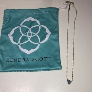 Kendra Scott Perry Necklace in iridescent blue